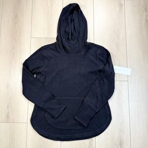 RBX Women's‎ Black Active Pullover Hoodie Size M Thumbholes Kangaroo Pocket